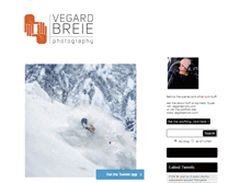 Tablet Screenshot of blog.vegardphoto.com